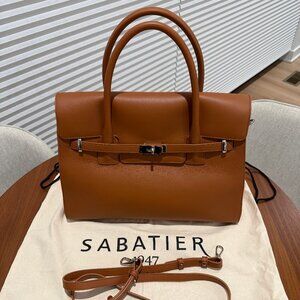 Sabatier 1947 BELLECOUR 617 SOLA HAVANA Cognac smooth leather